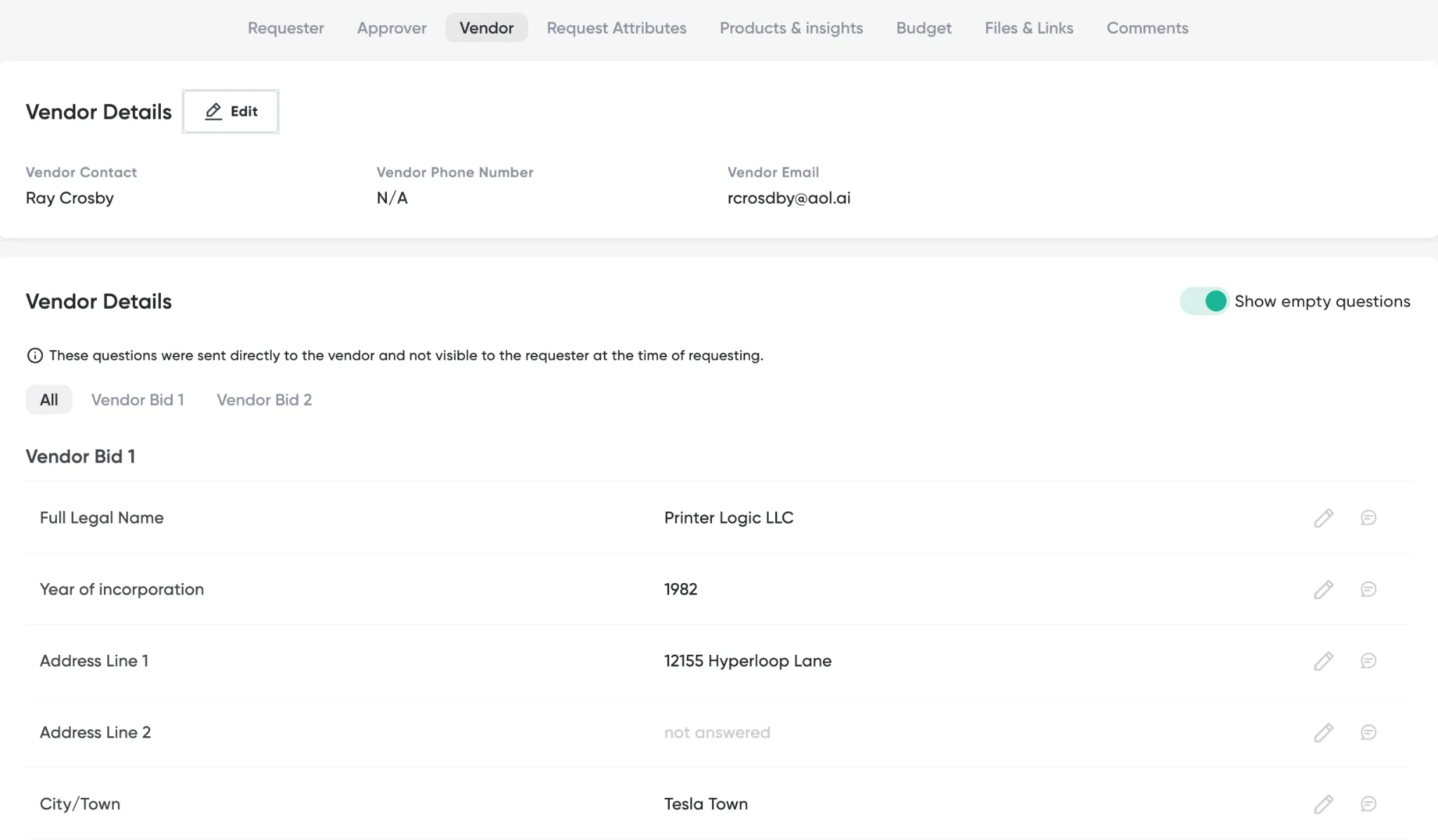 Working with Request Details