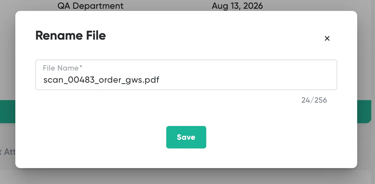 Renaming Files and Links