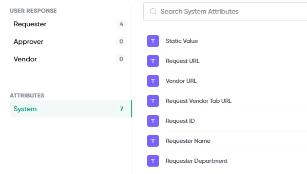 Working with the Schema Tabs