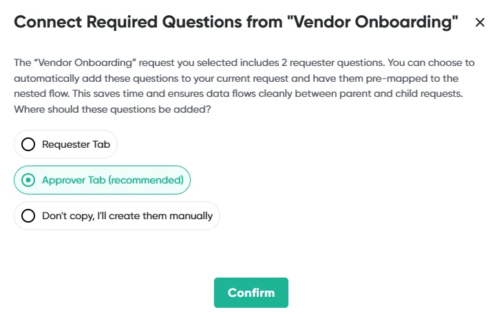 Auto-Starting a Child Request