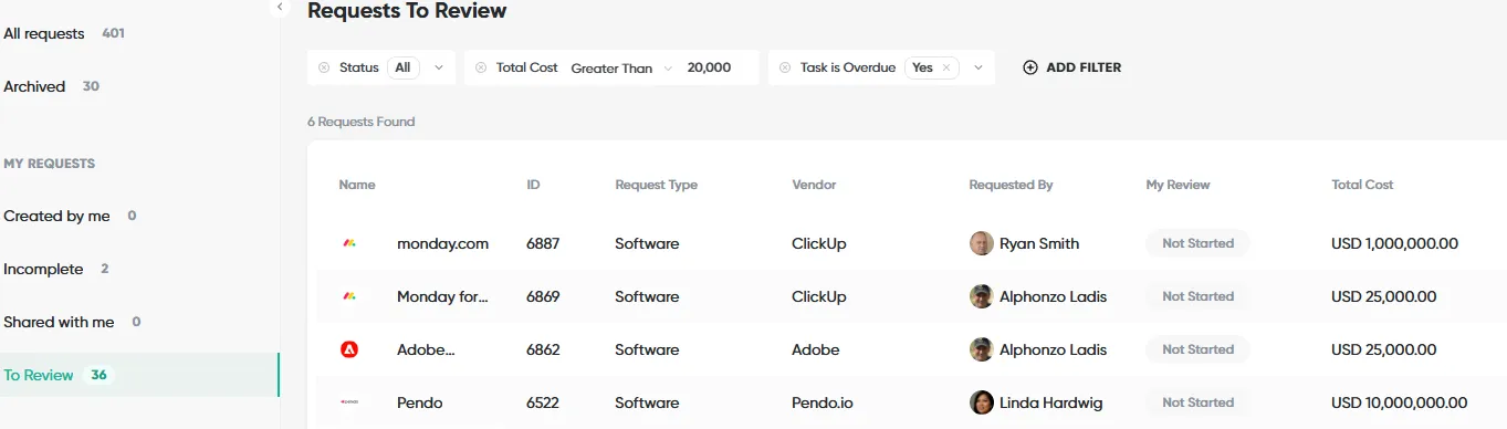 Managing Your Approval Queue