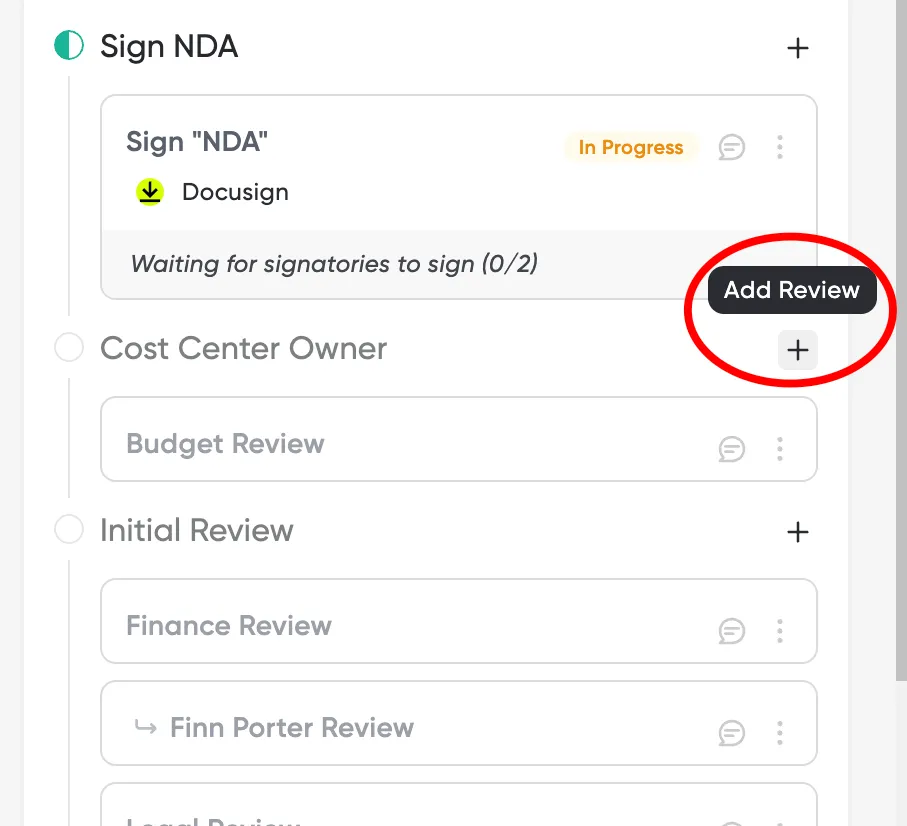 Approver Actions