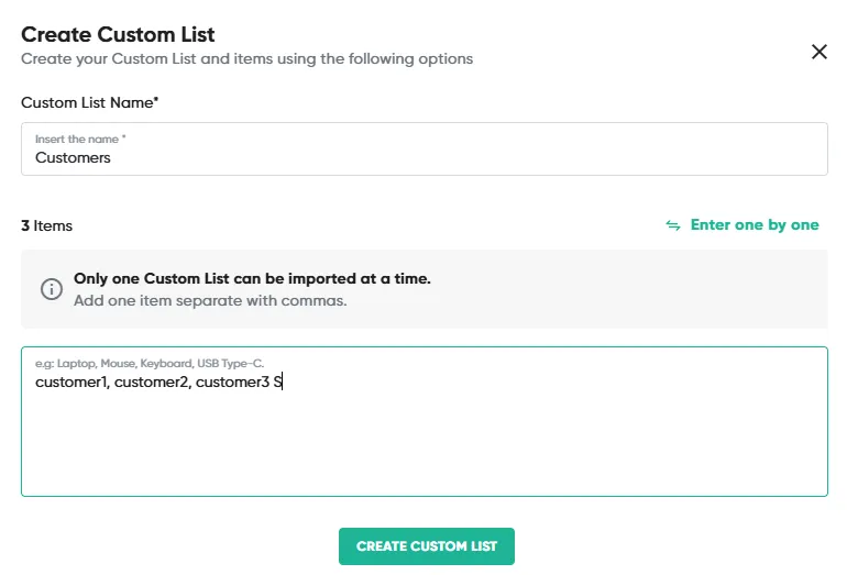 How to Create a Custom List