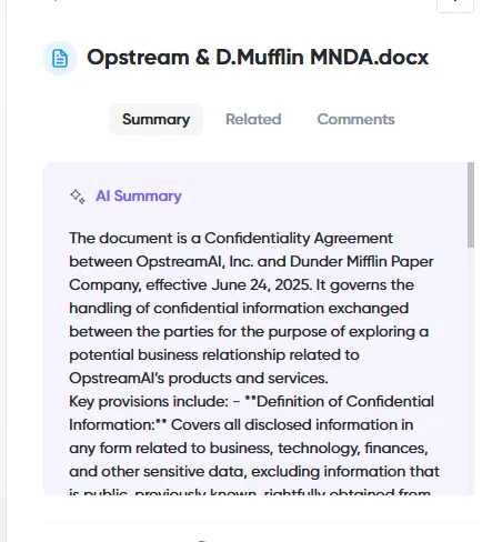 AI Document Extraction