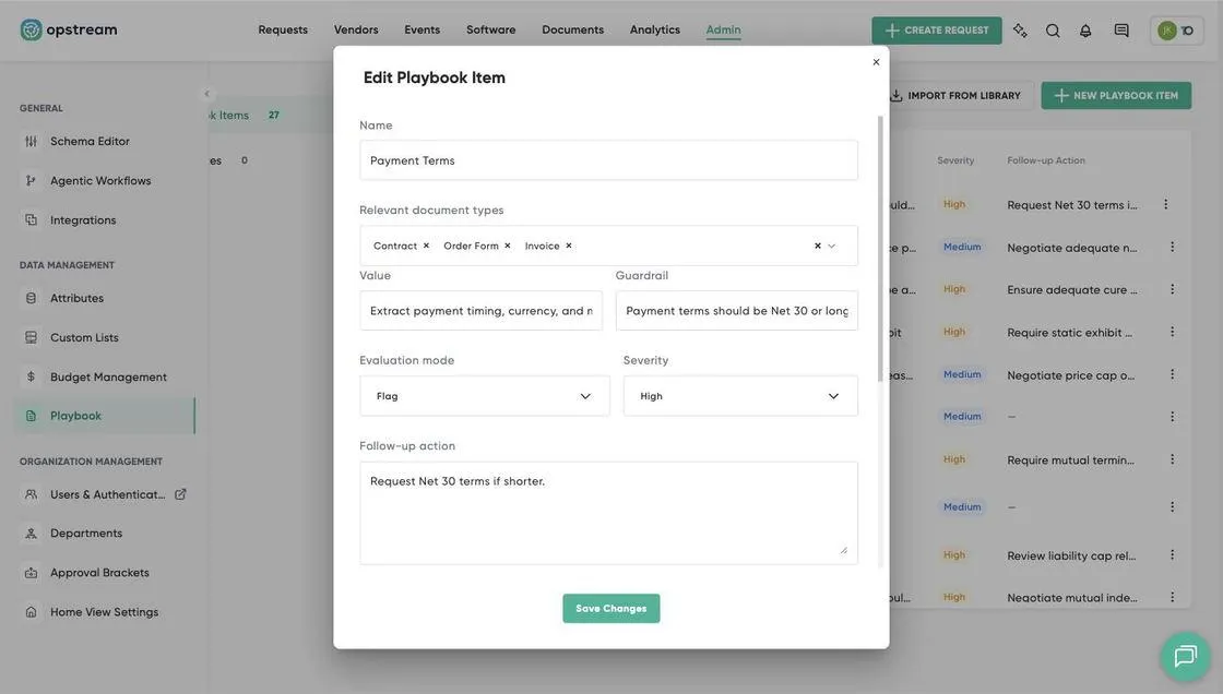 Adding a Playbook Item
